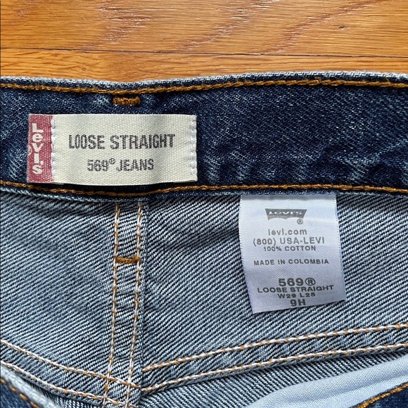 Levi’s 569 loose straight jeans size 28 - Picture 2 of 4